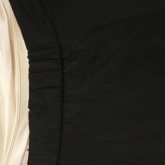 Black Maxi Skirt Sheer Chiffon over Opaque Floaty Floor Length w/issues Costume - Picture 4 of 8